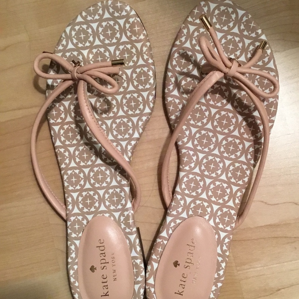 kare spade blush pink sandals